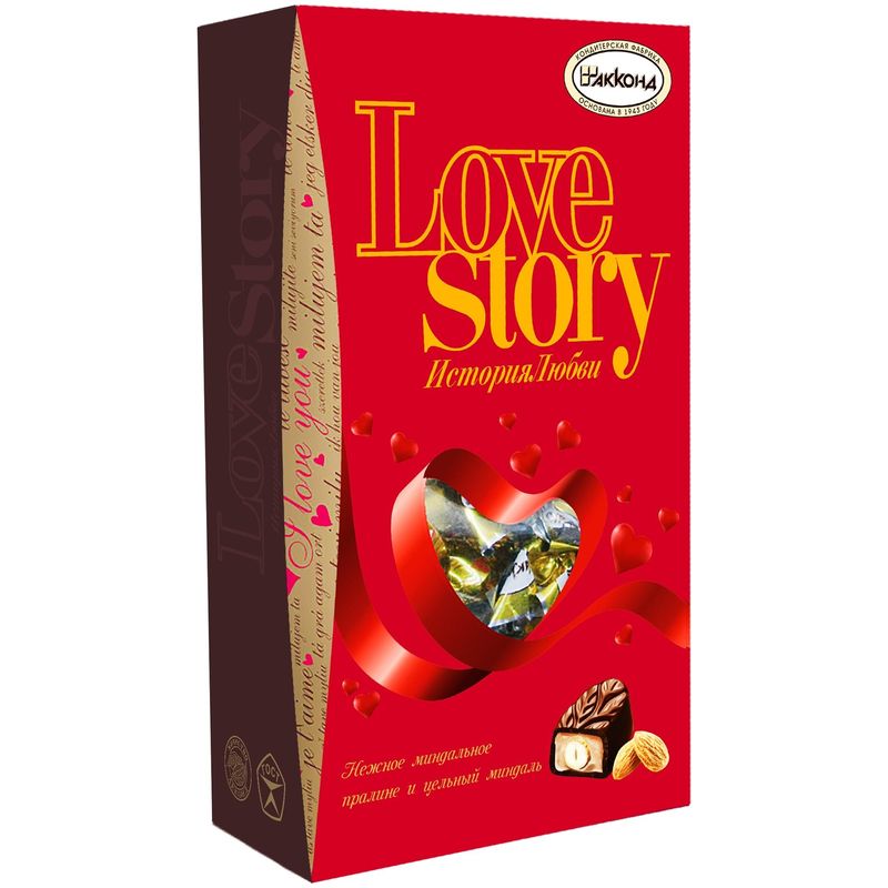 

Набор конфет Акконд Love Story 250 г