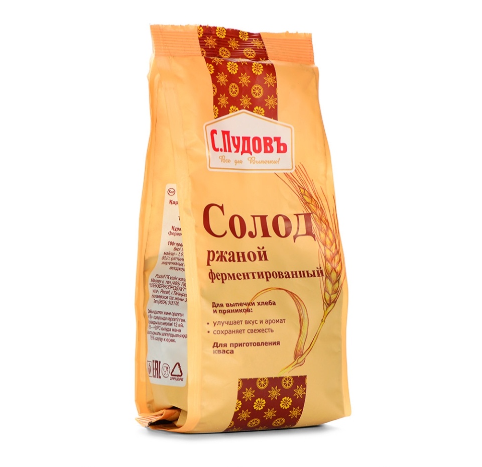 

Солод С.Пудовъ ржаной ферментированный, 300 г