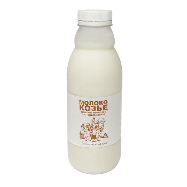 Молоко Столыпинская Ферма козье пастеризованное, 5.5%