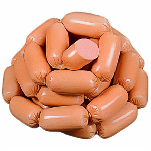 Сосиски варёные Масловские Колбасы Вкусняшки категории Б