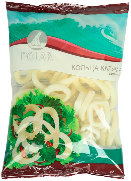 

Кальмар замороженный Polar кольца 500 г