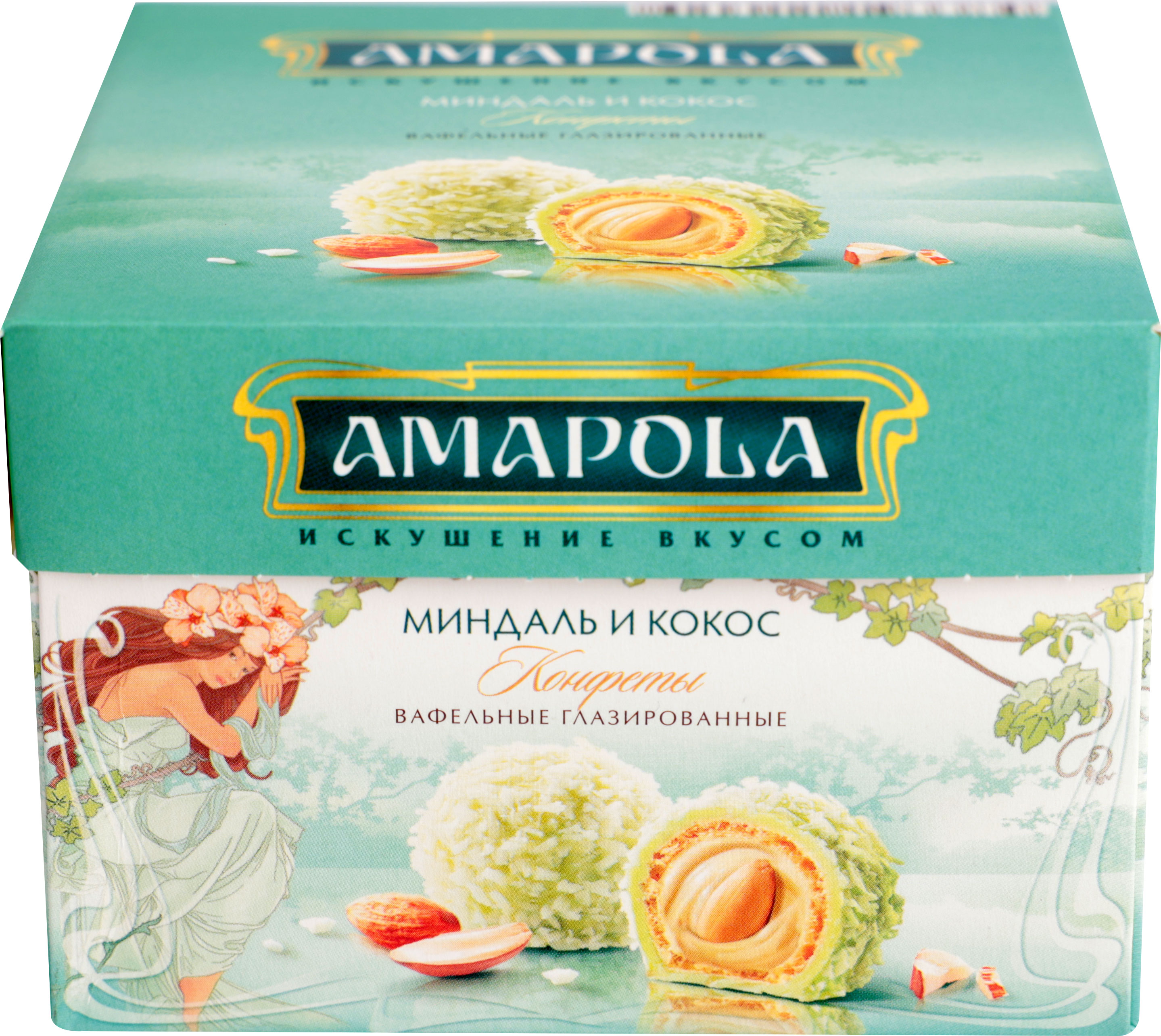 

Конфеты Amapola Миндаль и Кокос