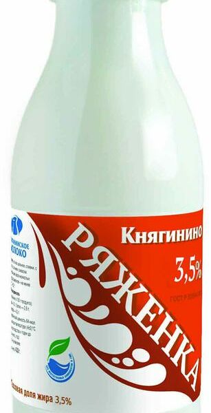 Ряженка Княгинино 3.5%, 430г