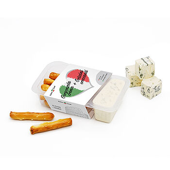 Крем-сыр из Горгонзолы с гриссини Italian Snack 50г, Россия