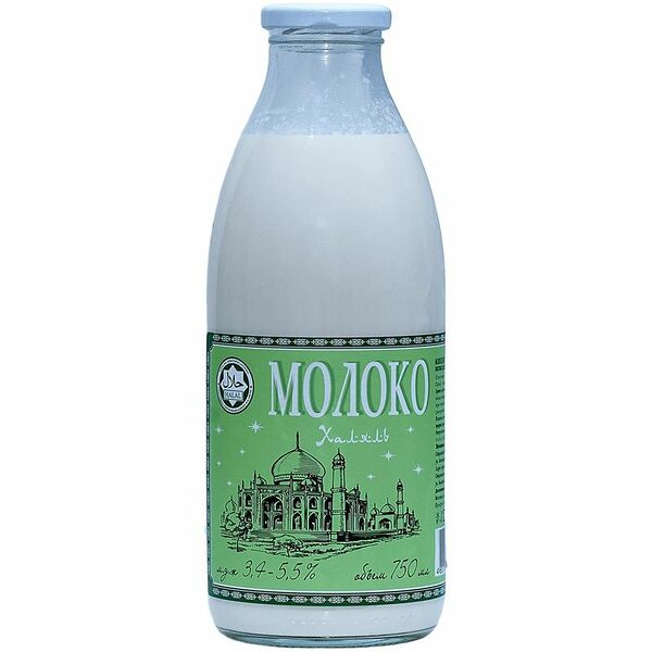 Молоко стерилизованное ХАЛЯЛЬ цельное 3,4–5,5%, без змж