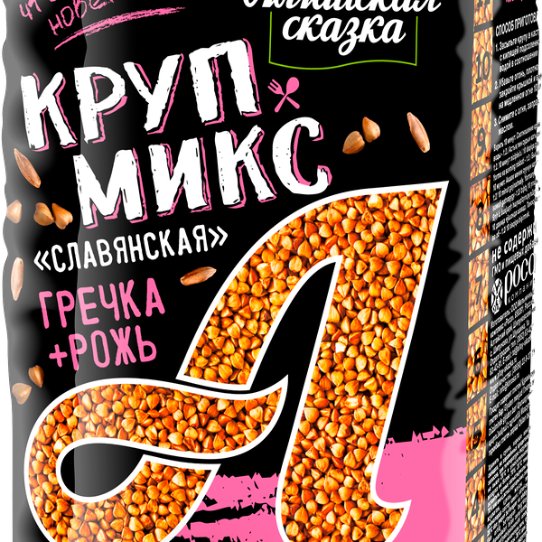 Смесь круп Алтайская сказка Славянская гречневая + ржаная, 800г