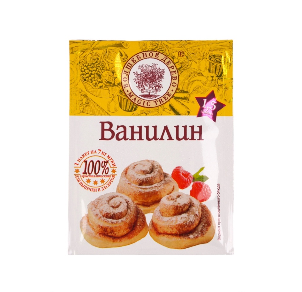 

Ванилин Волшебное дерево, 1.5 г
