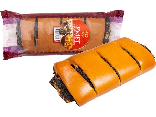 Рулет Черёмушки с маком и изюмом, 300 г
