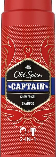 Гель для душа и шампунь Old Spice Captain 2в1 250мл
