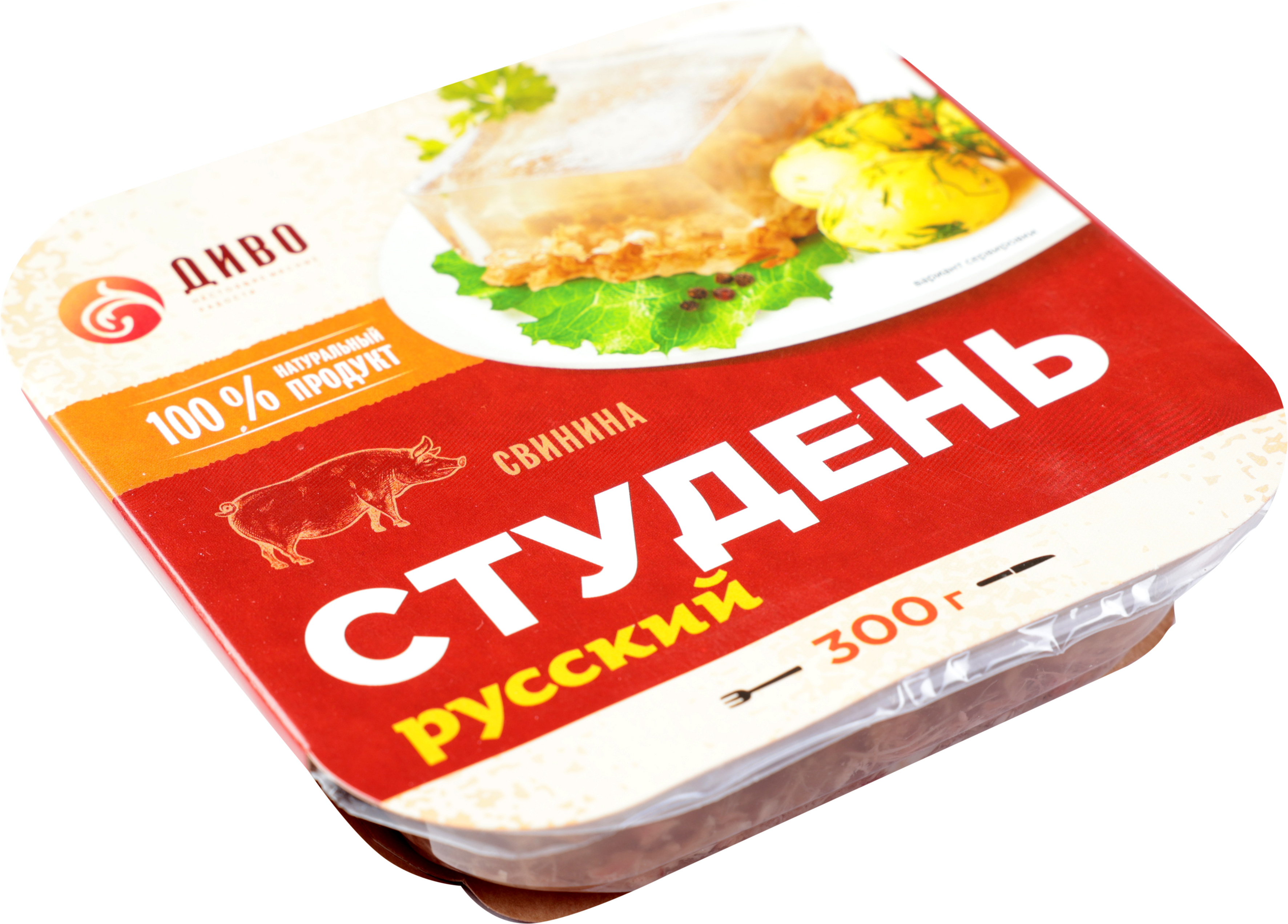 

Студень Диво Русский вареный 300г