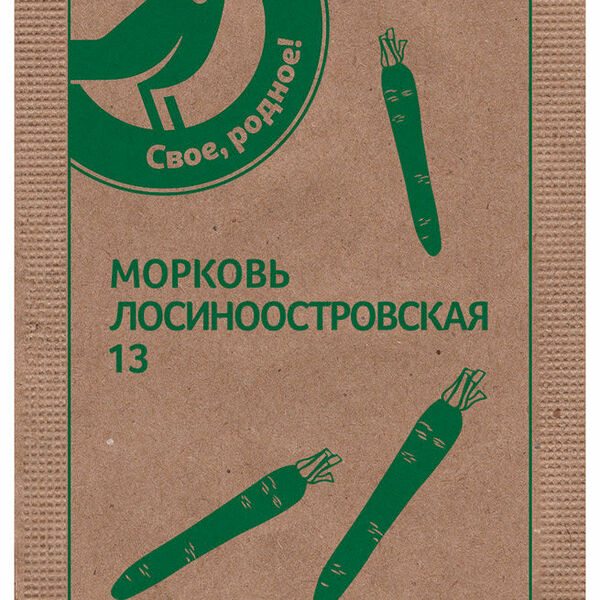 Семена Морковь Лосиноостровская ТМ Агрони