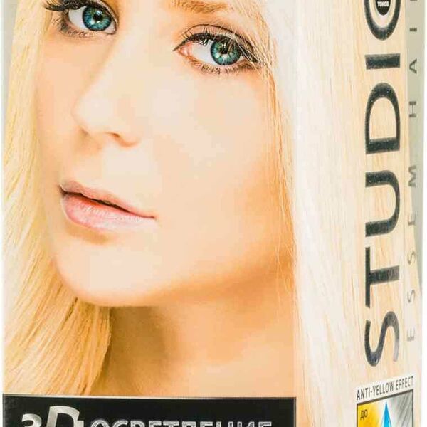 Осветлитель для волос Essem Hair 3D Осветление на 6-8 тонов ТМ Studio (Студио)