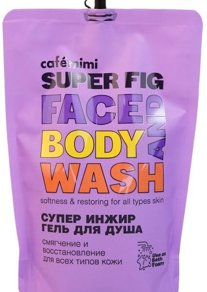 Гель для душа Cafe Mimi Супер Инжир 450мл