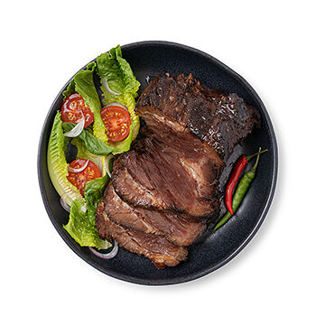 Брискет из говядины су-вид в маринаде барбекю Почти готово 