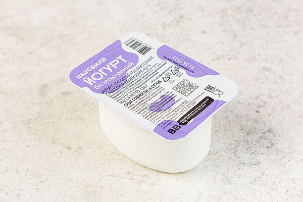 Йогурт греческий безлактозный 4%