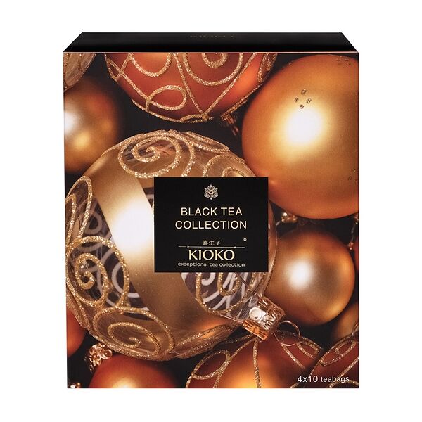 Набор Kioko Коллекция чёрного чая 4х10 пак.