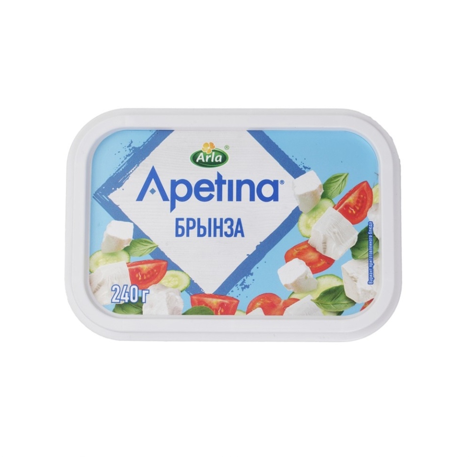 

Сыр брынза 45%, Arla Apetina, 240 г, Республика Сербия, БЗМЖ
