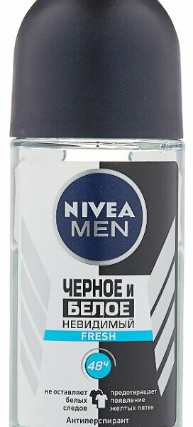 Дезодорант мужской Nivea Men Черное и Белое Fresh, 50 мл