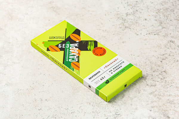 Шоколад Овсяный на мальтите и стевии