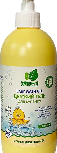 Гель для душа Dr.Tuttelle Детский С экстрактом мальвы и пантенола 500 мл