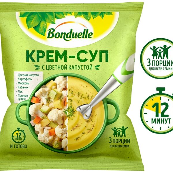 Крем-суп Bonduelle из цветной капусты 350г