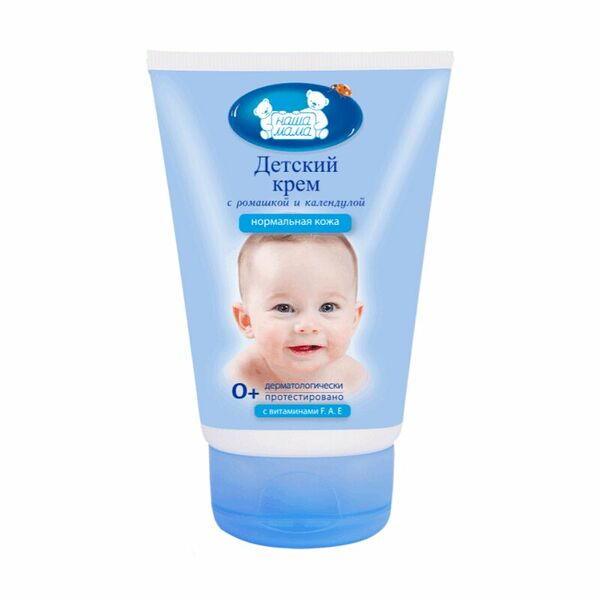 Крем Наша мама для детей с ромашкой и календулой 100 мл