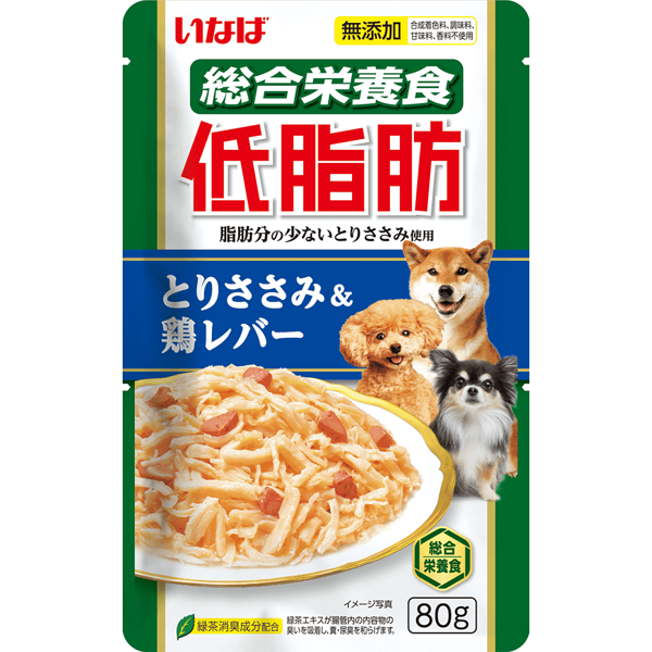 Влажный корм для собак Inaba Teishibo Куриное филе с куриной печенью в желе