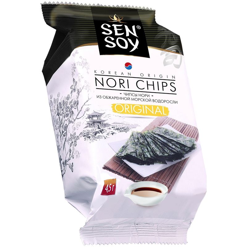 

Чипсы нори Sen Soy Original 4.5 г