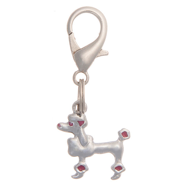 Силуэт Пудель 18*17 мм, гравировка