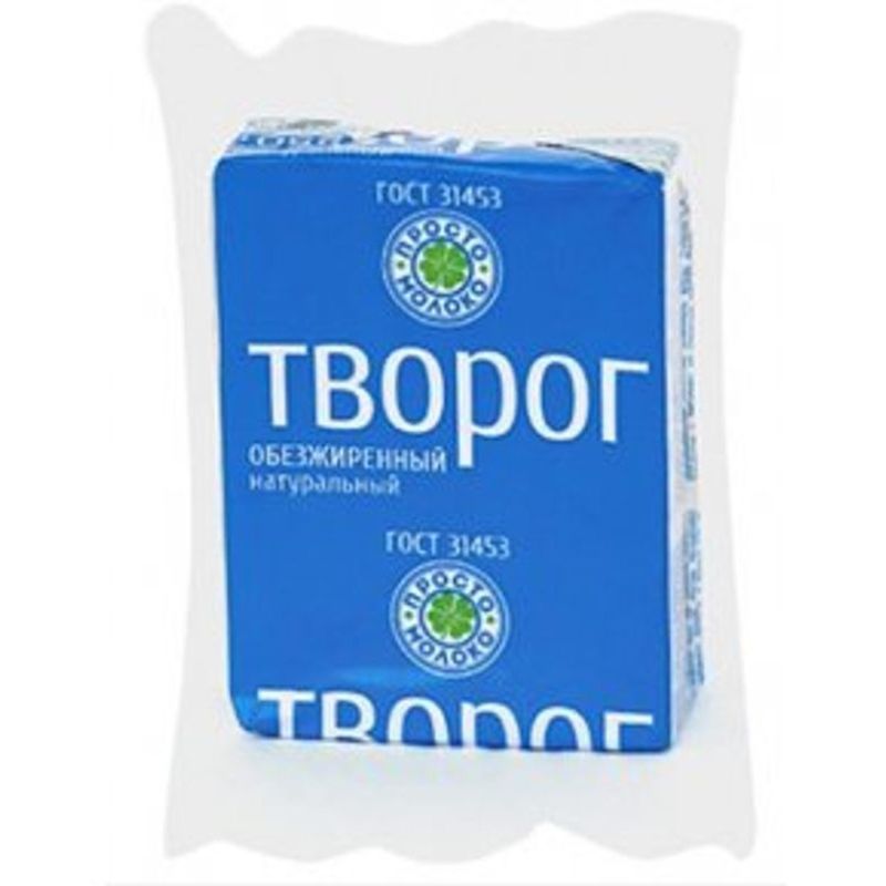 

Творог Просто молоко обезжиренный 180 г