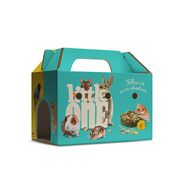 RIO/LITTLE ONE Переноска для мелких животных картон