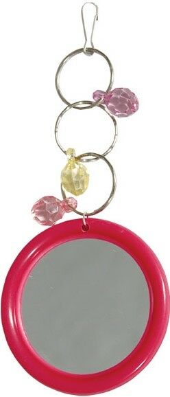 Игрушка-зеркало с украшением для птиц Triol 051КХ