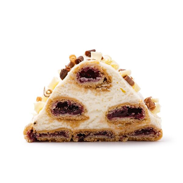 Пирожное Вишня в сметане Царский вкус