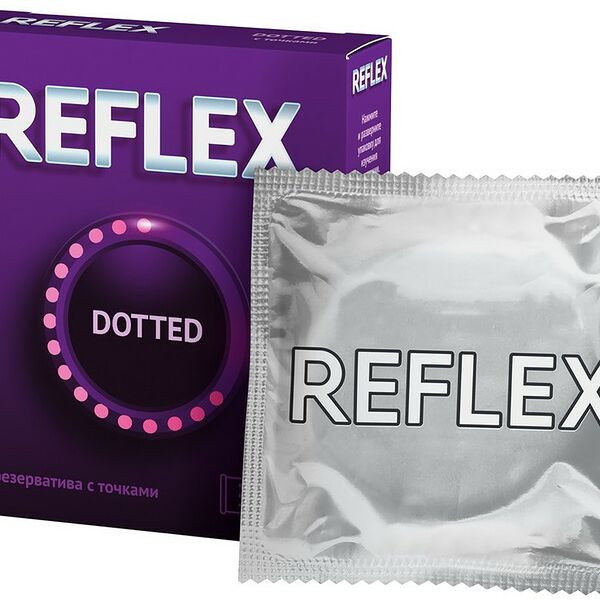 Презервативы Reflex Dotted