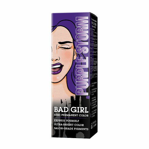 Оттеночный бальзам-пигмент Bad Girl Purple Storm фиолетовый