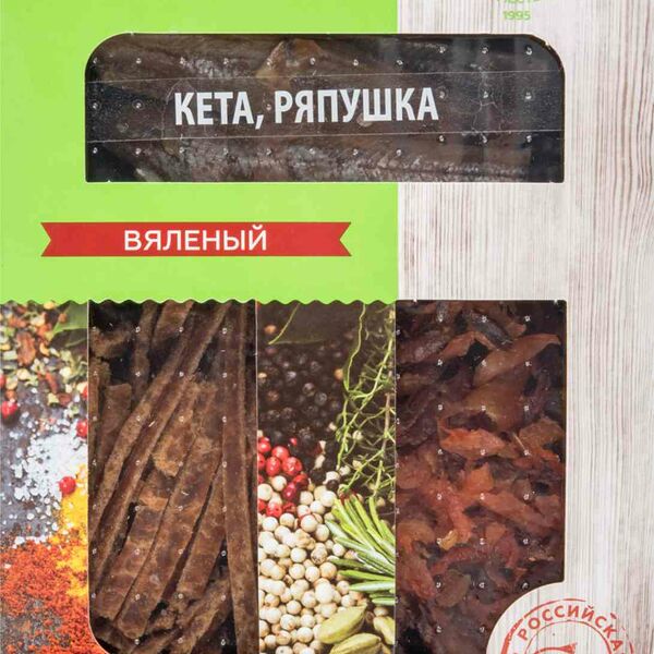 Сет вяленый Олива кета и ряпушка