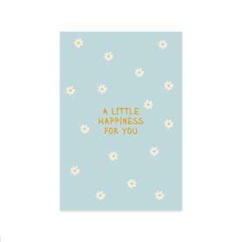 

Открытка Paperie Ромашки blue, Россия
