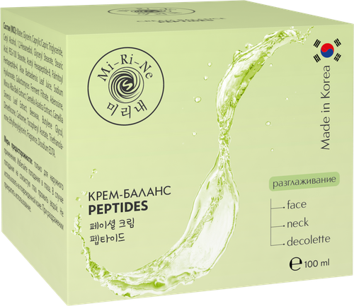 

Крем для лица Mi-Ri-Ne Peptides Разглаживающий, 100 мл 1 шт