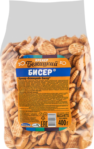 

Крекер Бежицкий Бисер соленый 400 г