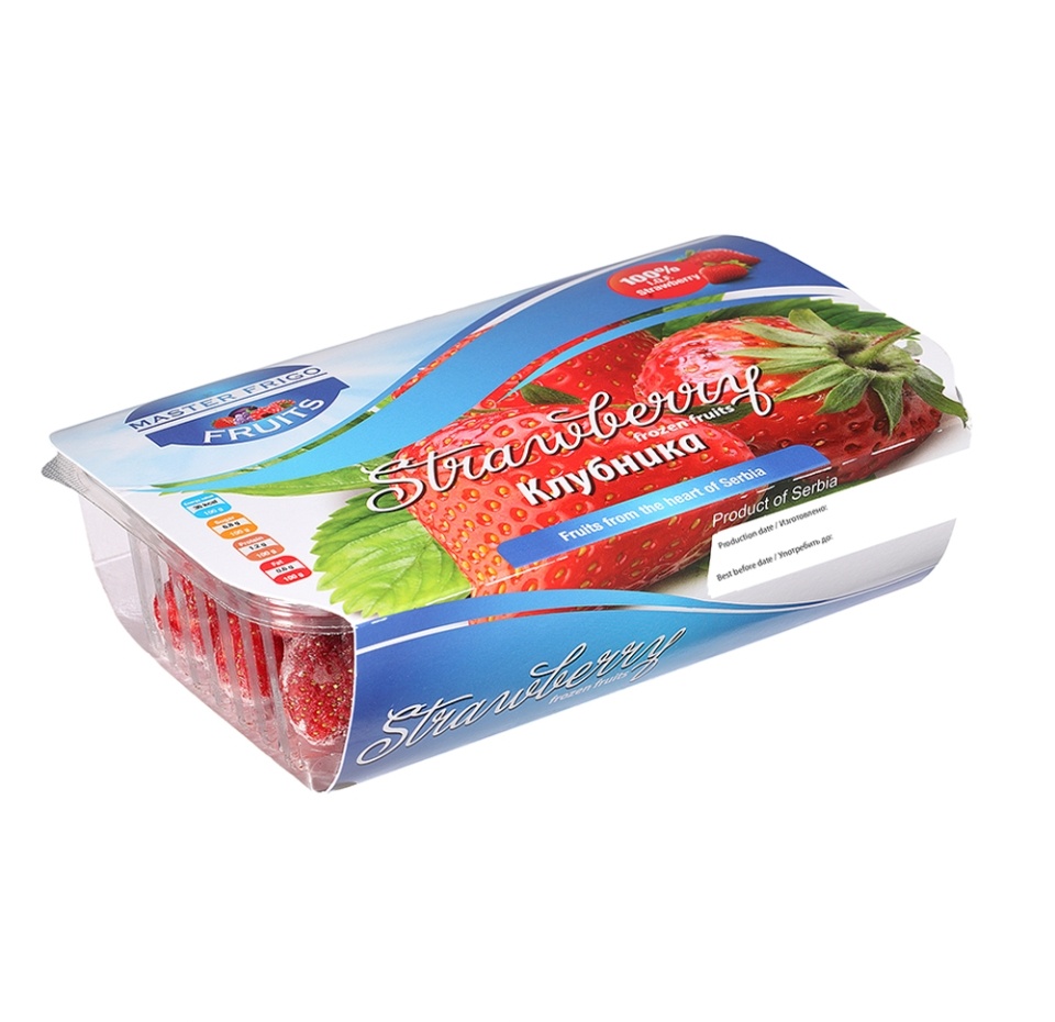 

Клубника Master Frigo быстрозамороженная