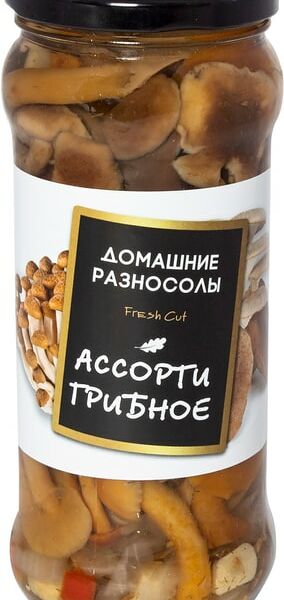 Грибы Домашние разносолы Ассорти 580мл