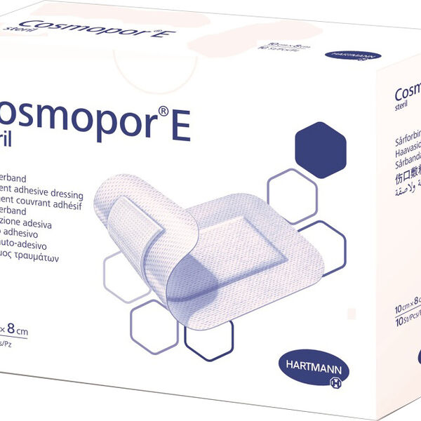 Hartmann Cosmopor Е Повязка послеоперационная 10 х 8 см 10 шт