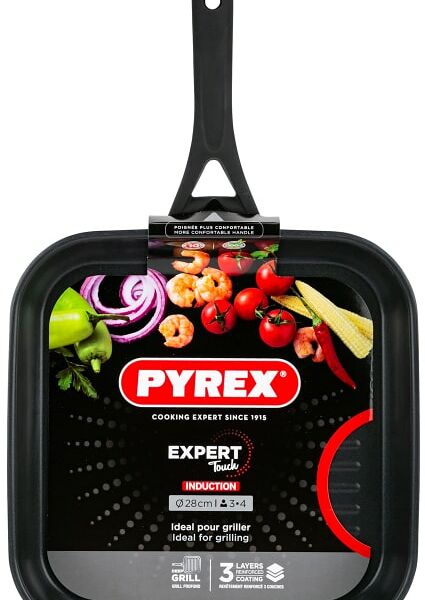 Сковорода-гриль Pyrex Expert Touch 28см
