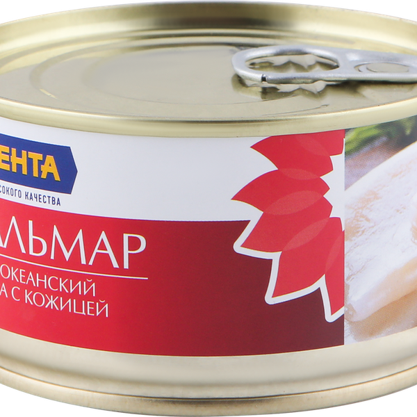 Кальмар ЛЕНТА натуральный