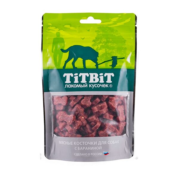 Косточки Titbit для собак мясные с бараниной, 145 г