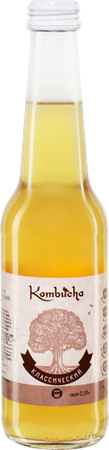 

Напиток INTERKVASS Комбуча Классический, 0.33 л