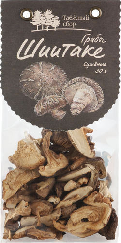 

Грибы Таёжный сбор Шиитаке сушеные 30 г