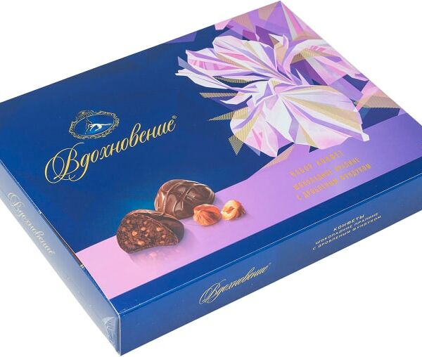 Конфеты Вдохновение с фундуком 215г