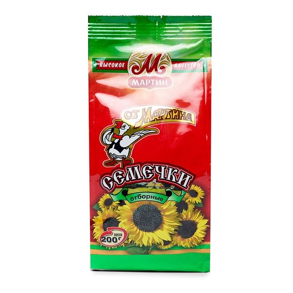 Семечки От Мартина Отборные обжаренные, 200г