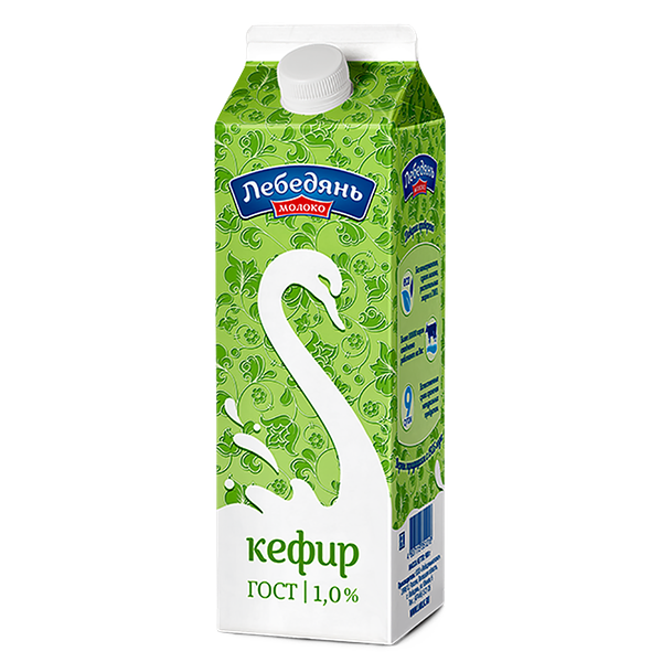 Кефир Лебедяньмолоко 1%